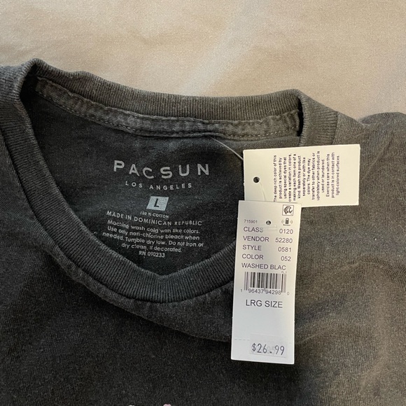 PACSUN BRAND NEW men’s graphic T-shirt - Picture 3 of 3